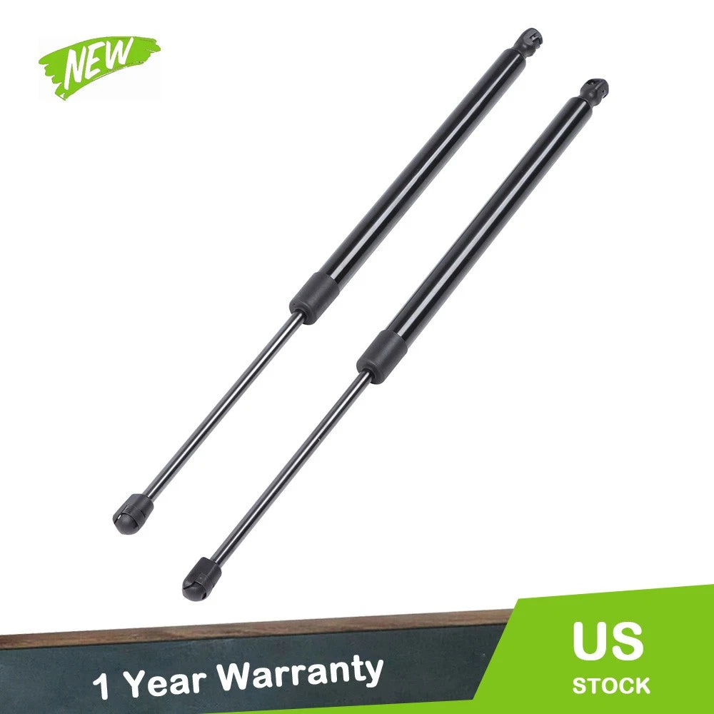 2X Rear Tailgate Support Bar for Ford Edge (2011–2015) Black Painted Steel