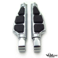 Chrome Flat Wing Footpegs for Suzuki Marauder 800 (1997–2004) / Intruder 1500 LC (1998–2009)
