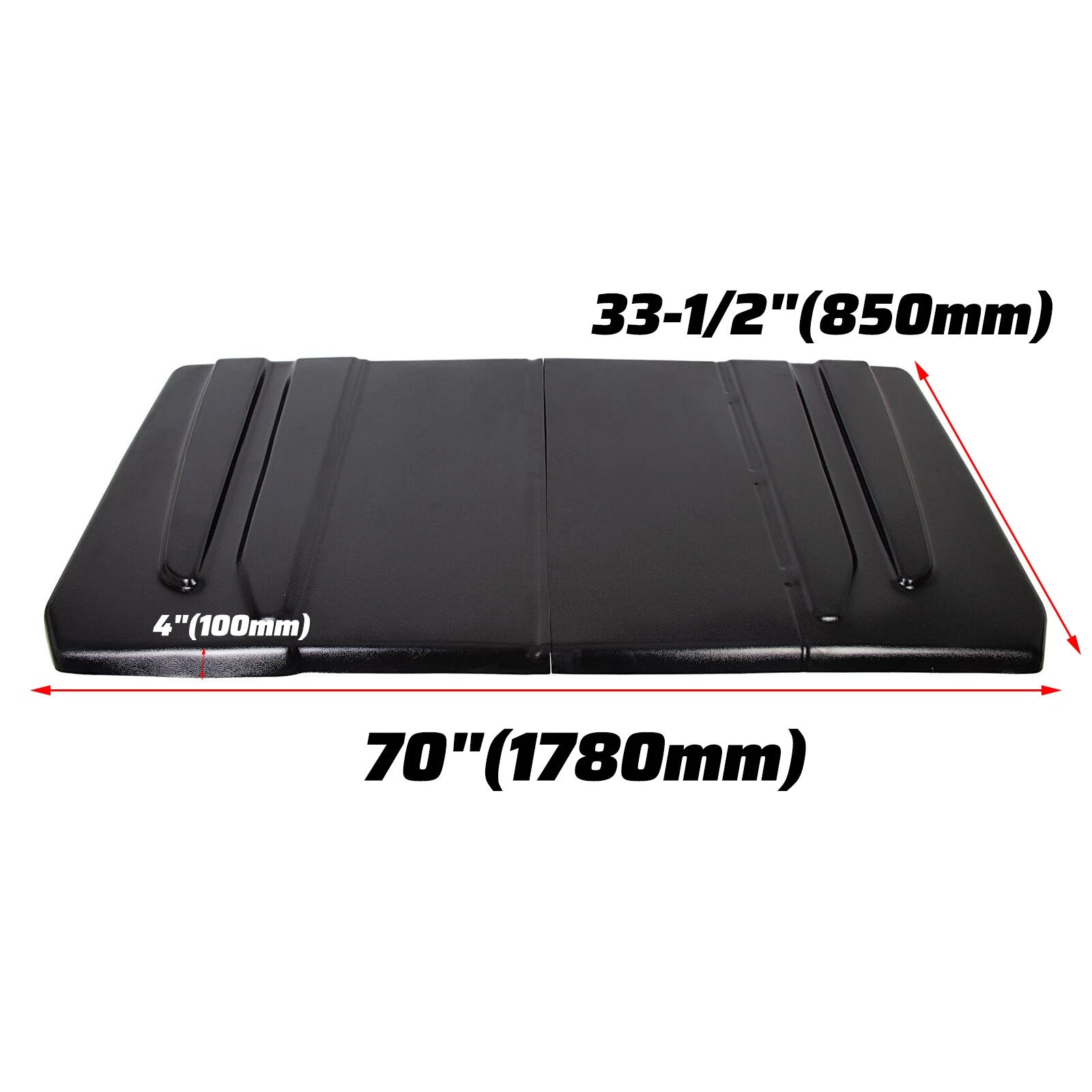 Polyethylene Hard Top Roof for Yamaha Rhino 450 660 700 (2004–2018)