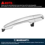 Exterior Rear Right Outside Door Handle Passenger Side for Kia Sorento (2011-2015)