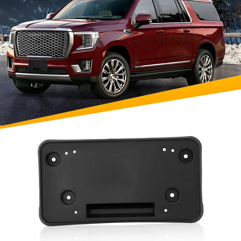 Front License Plate Mount Bracket for GMC Yukon Yukon XL (2021–2024)