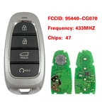4 Button Smart Remote Key 433MHz 47 Chip for Hyundai (2011-2016)