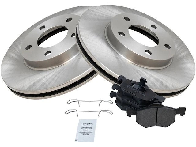 Front Brake Pad and Rotor Kit for Mazda Tribute (2001–2004) ZR778NM