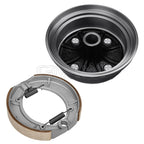 Rear Wheel Brake Drum w/Shoes Kit for Yamaha Kodiak 400 4x4 (1993–1999)