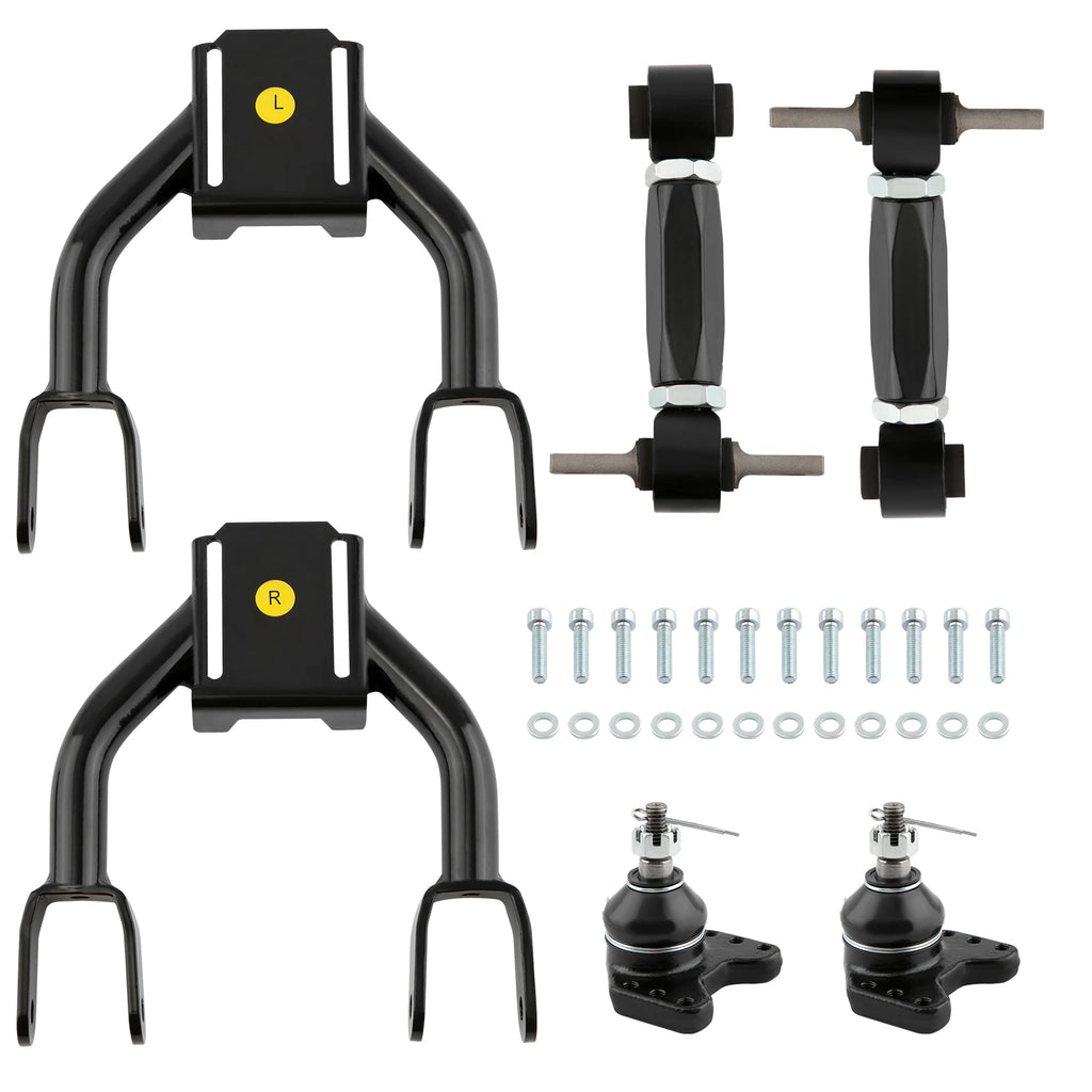 Coilovers + Front Upper Control Arm + Rear Camber Kit for Honda Civic (1992–1995)