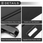 Retractable Cargo Cover for Ford Edge (2015–2022) Black Carbon Fiber