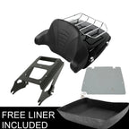 Chopped Trunk Mount Rack Base Plate for Harley Touring Road King (2009–2013)