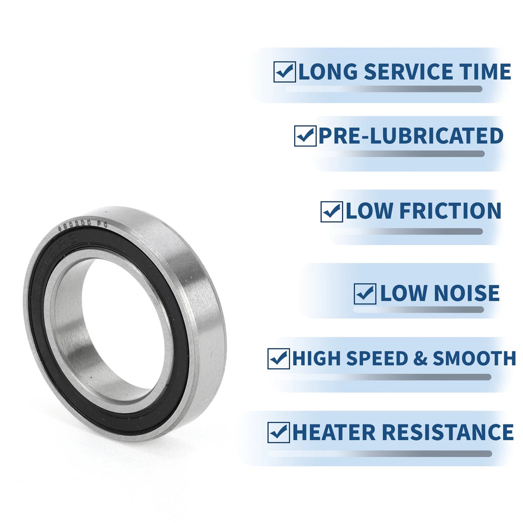 Deep Groove Ball Bearing 6802DD for Scooter Skateboard Wheel (15x24x5mm)