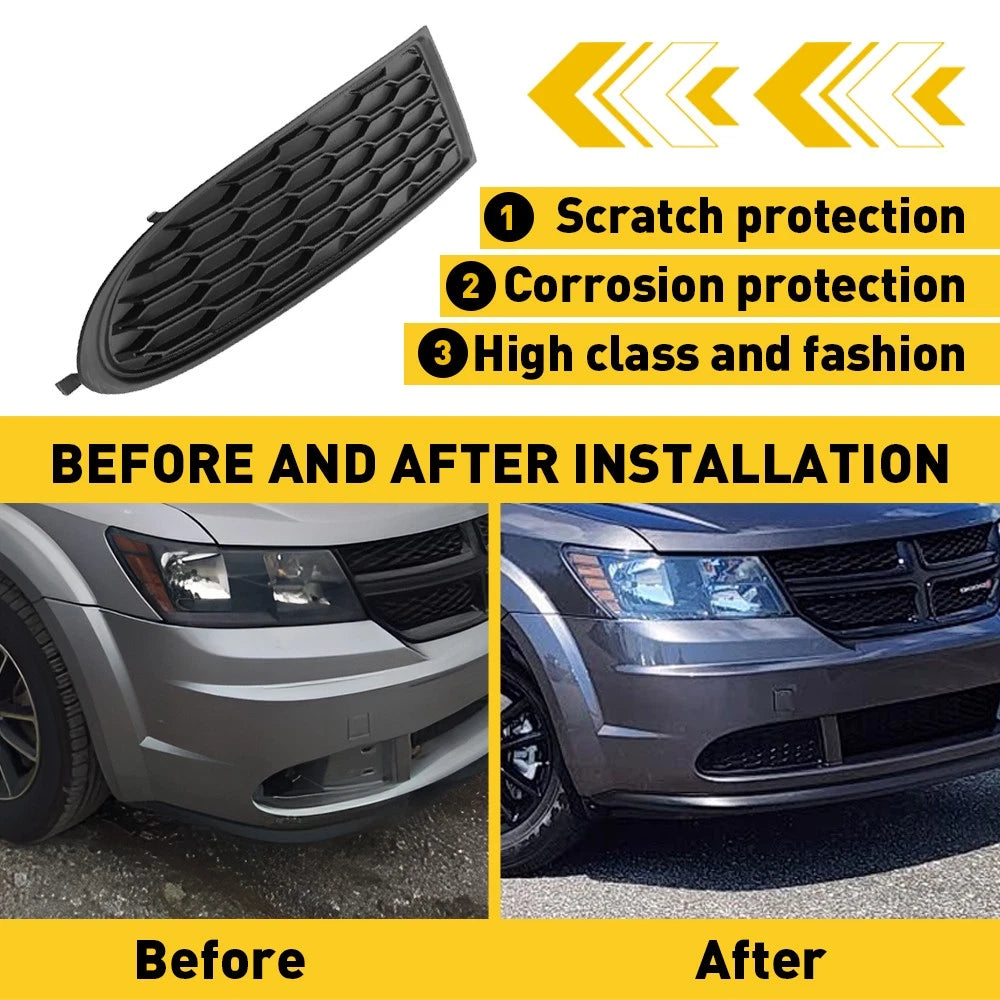 Fog Light Bezel Cover Right Passenger for Dodge Journey (2011–2020) 68079852AB