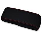 Console Armrest Cover for Chevrolet Colorado (1995–2005) Carbon Red Stitch