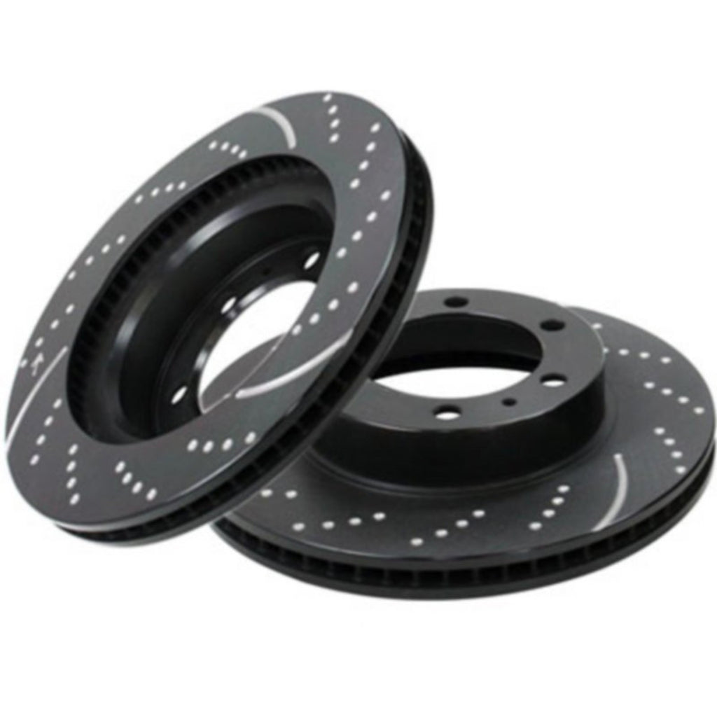 Set of 2 Brake Disc and Pad Kits for 4Runner Tacoma
