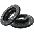 Set of 2 Brake Disc and Pad Kits for 4Runner Tacoma