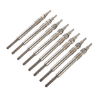 Set of 8 Glow Plugs & Gasket for Ford Powerstroke 7.3L (1998–2003)