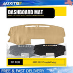 Dash Mat Cover for Toyota Camry (2007–2011) - Black Gray Beige