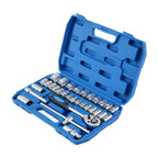 32PC Socket Set 1/2" Drive 6-12 Point for Automotive Tools (Universal)