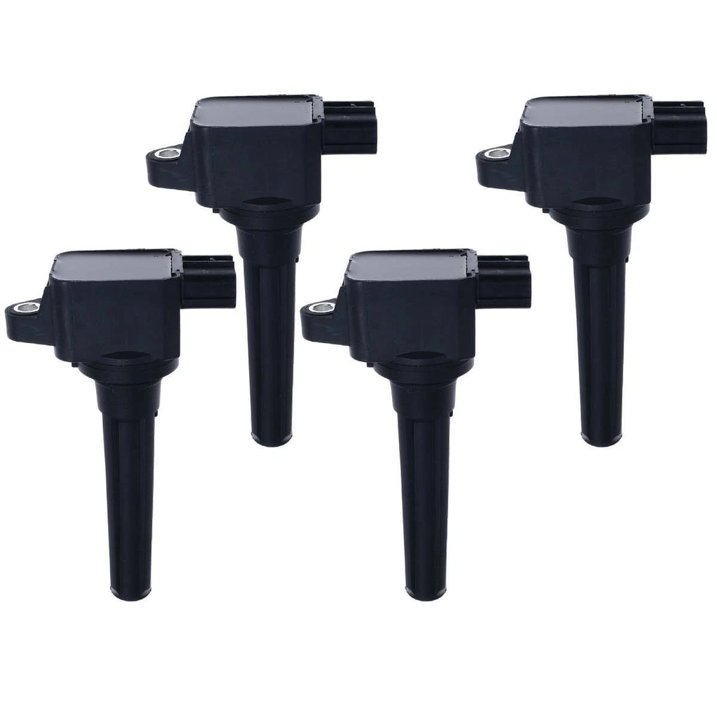 Set of 4 Ignition Coil Packs for Mitsubishi Lancer (2008–2012)