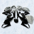 Glossy Black Fairing Kit for Kawasaki ER-6f Ninja 650R (2009–2011)