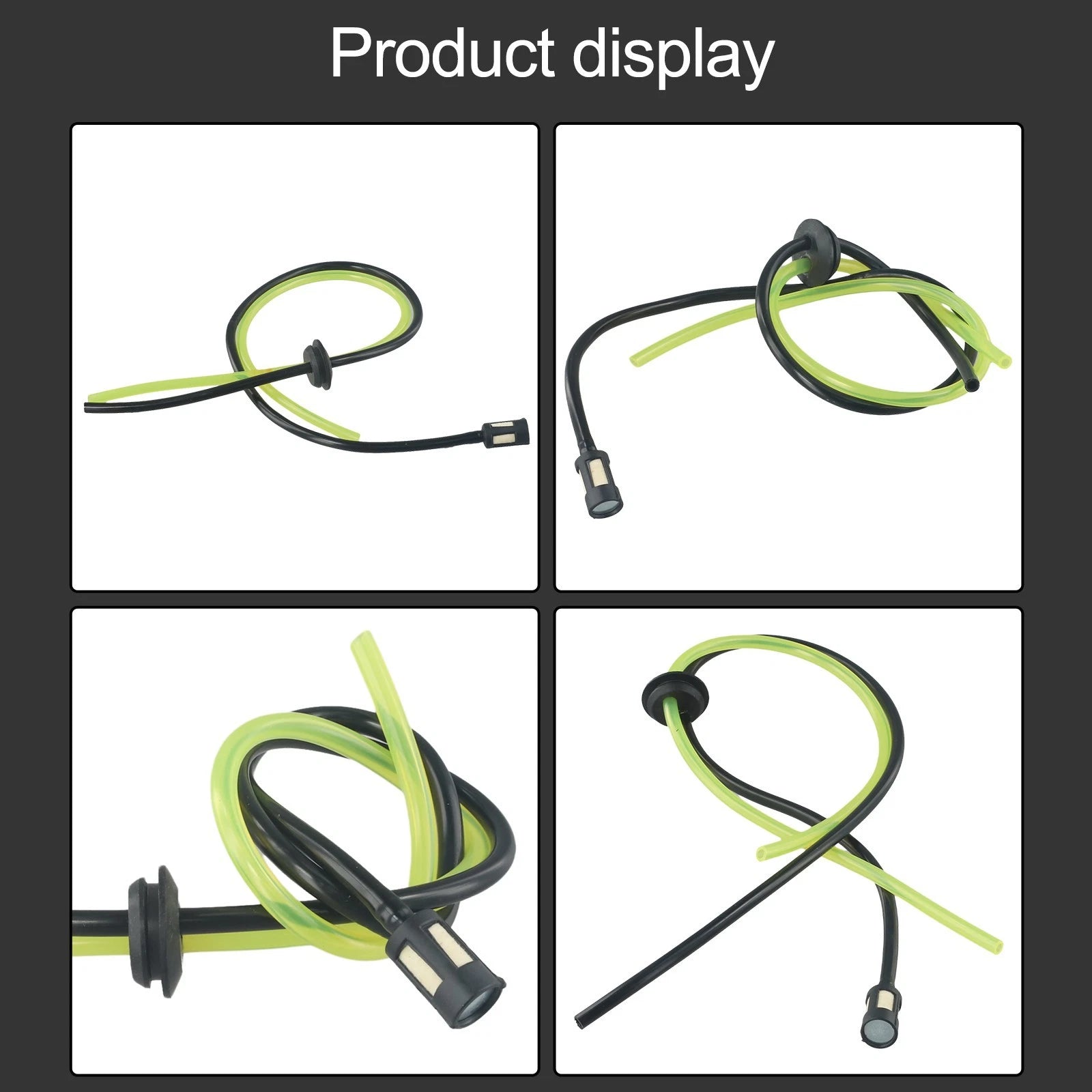 Fuel Line Assembly Rubber Seal for Hedge Trimmers (22cc, 36cc, 49cc, 52cc)