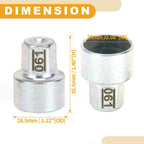 Wheel Lock Lug Nut Anti-Theft Removal Key Socket for BMW MINI COOPER