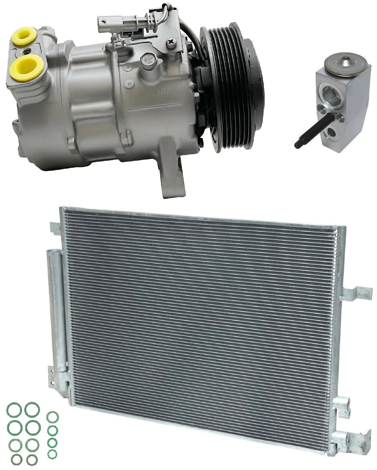 AC Compressor Kit With Condenser for Chevy Camaro 3.6L (2022–2022)
