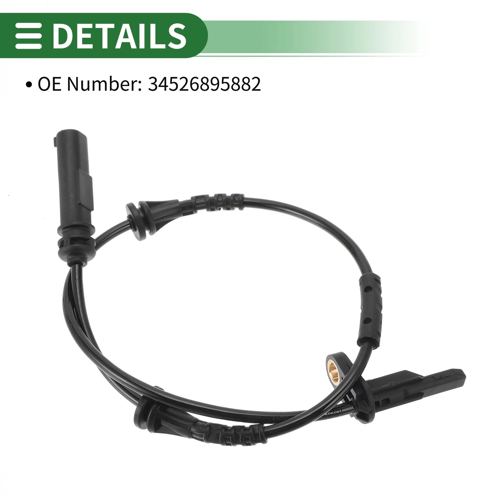 ABS Wheel Speed Sensor No. 34526895882 for BMW X1 (2019–2021) Left/Right Rear