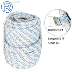 Braided Polyester Rigging Rope for Various Applications (150')