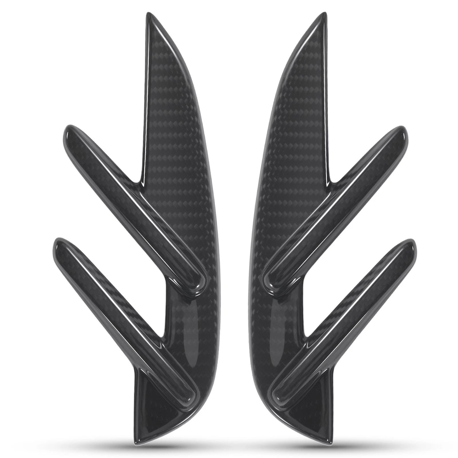Black Carbon Fiber Vent Trim for BMW G80 M3 (2021–2024)