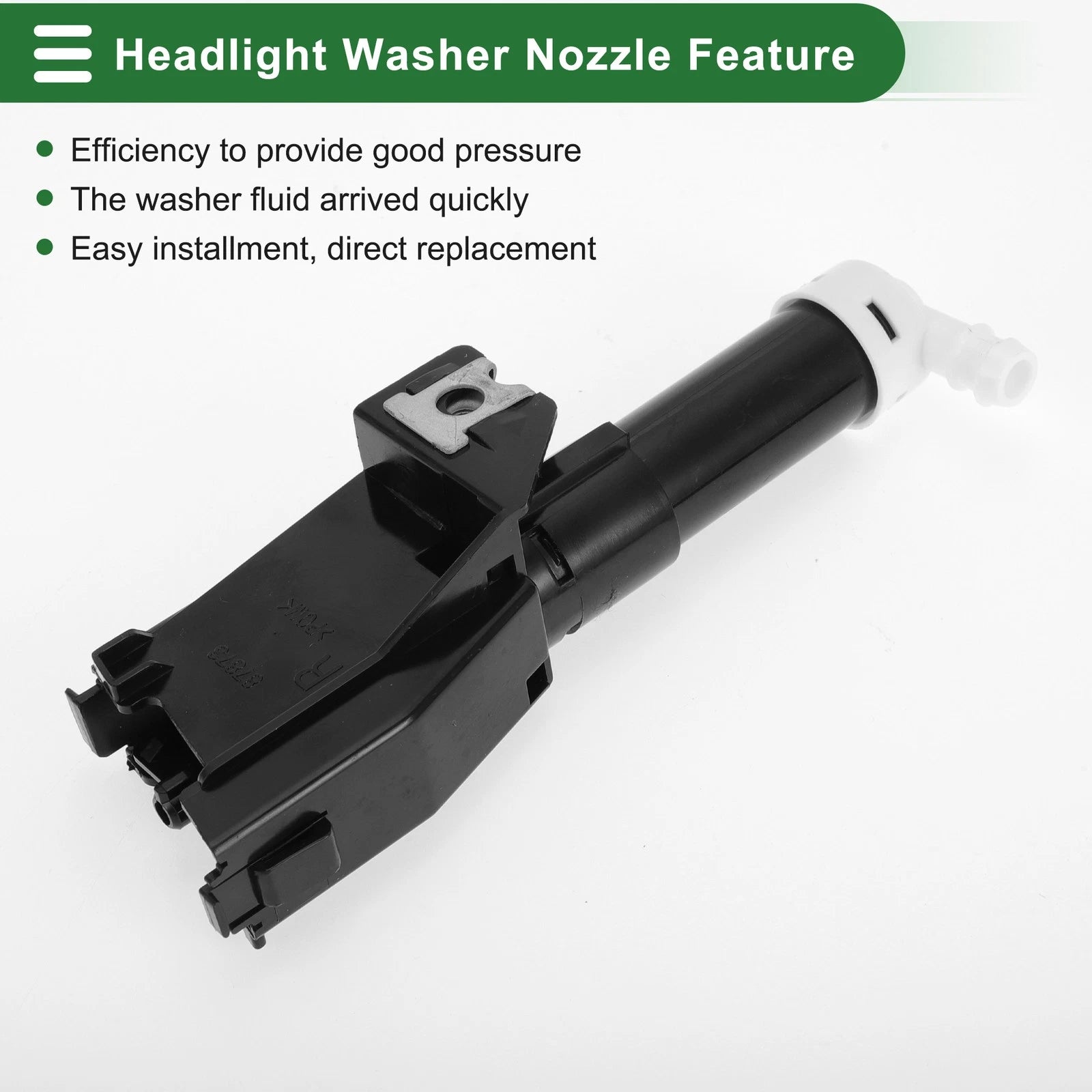 Front Passenger Side Headlight Washer Nozzle for Mitsubishi Pajero (No.MR339968)