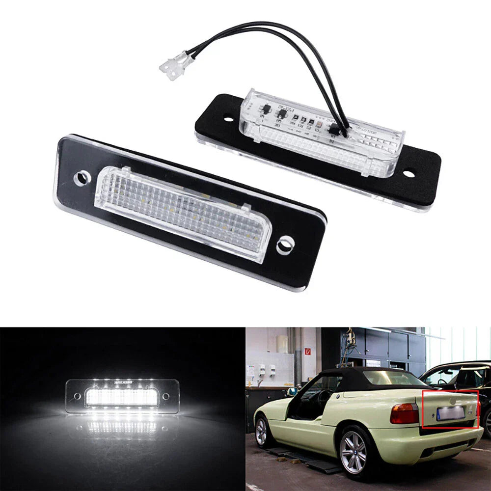 License Plate Light for BMW 3 Series E30, 5 Series E12 E28, 6 Series E24 (1982-1994)