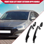 Set of 2 Door Handles for Hyundai Accent (2012–2017) 82651-1R000/82661-1R000