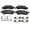 Set of 4 Akebono ProACT Rear Ceramic Brake Pads for Cadillac DTS (2006–2011)