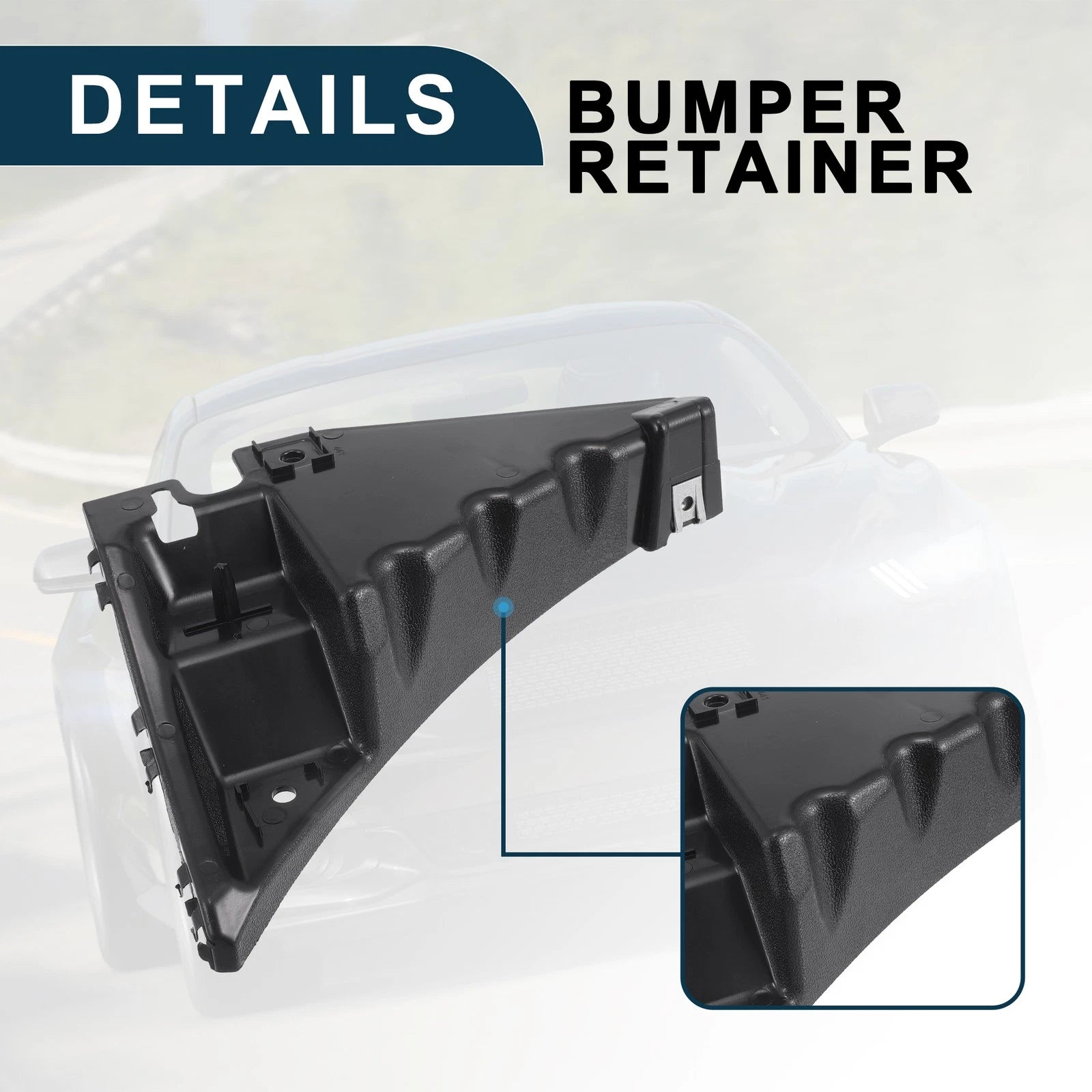 1pc Left Front Bumper Retainer Bracket No.AR3Z17C861B for Ford Mustang (2010–2014)
