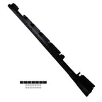 Side Skirt Extension Lip for Ford Fusion Titanium (2013-2017) Black