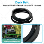 Deck Belt for Exmark Radius E S X Series 52" (1267443-SL)