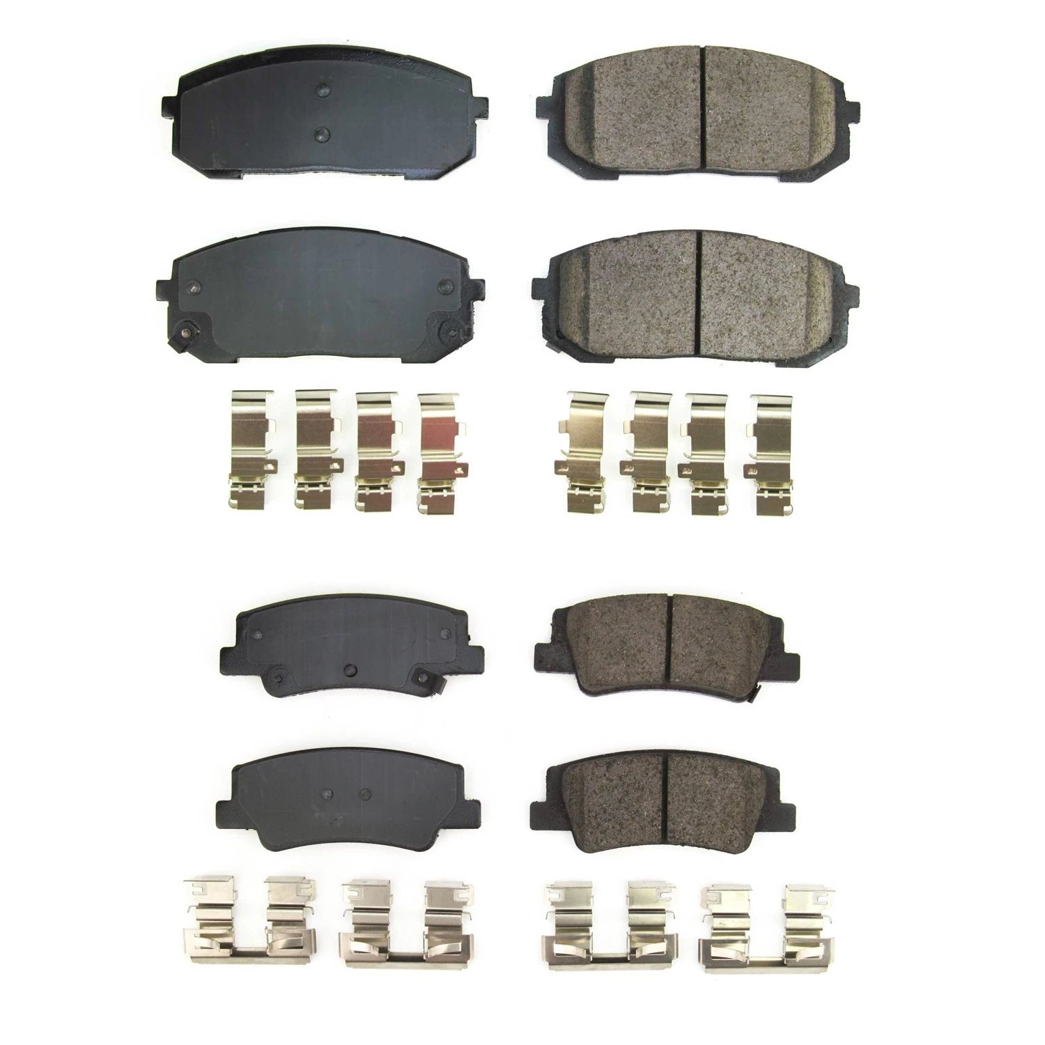 PowerStop Z17 Low-Dust Ceramic Brake Pads Kit for Kia K5 Sonata (2021–2023)