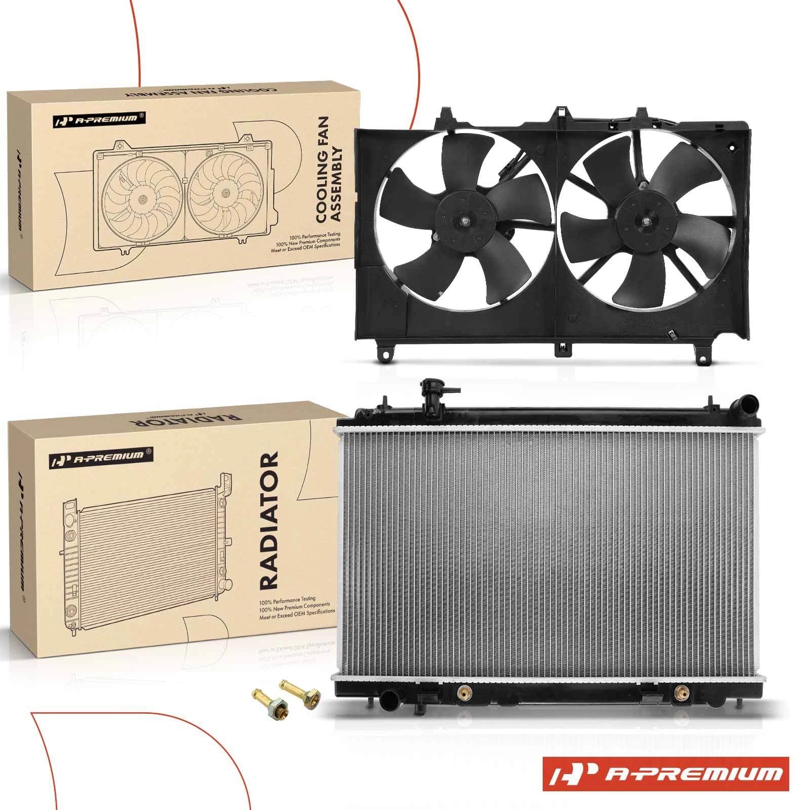 Radiator and Cooling Fan Assembly for Nissan 350Z (2003–2006)