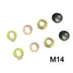 E-bike Motor Nut for Bike Repair (Alloy Steel, Secure Locking Design)