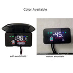 LCD Motor Speedmeter Display for Electric Bikes (48V 72V)