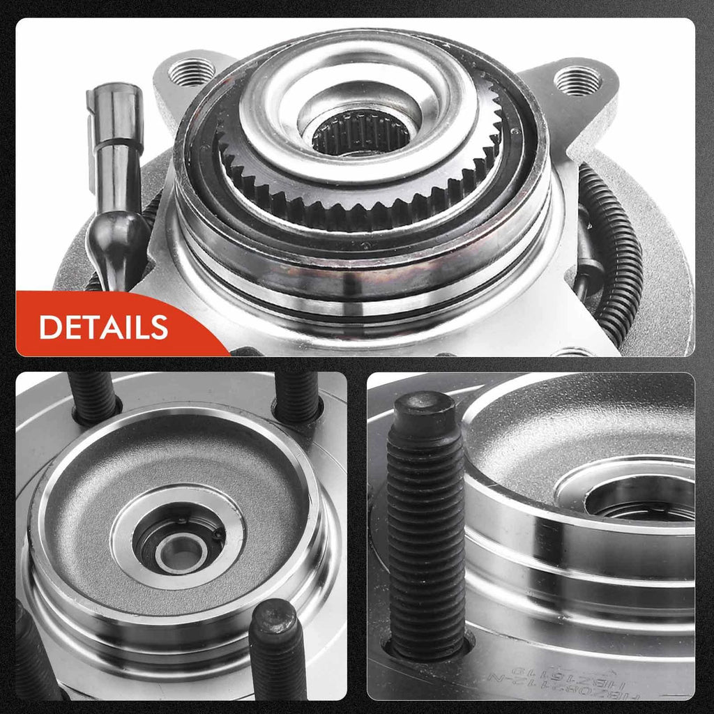 5X Rack & Pinion Hub Bearing Tie Rod End Kit for Ford F-150 (2009–2010)