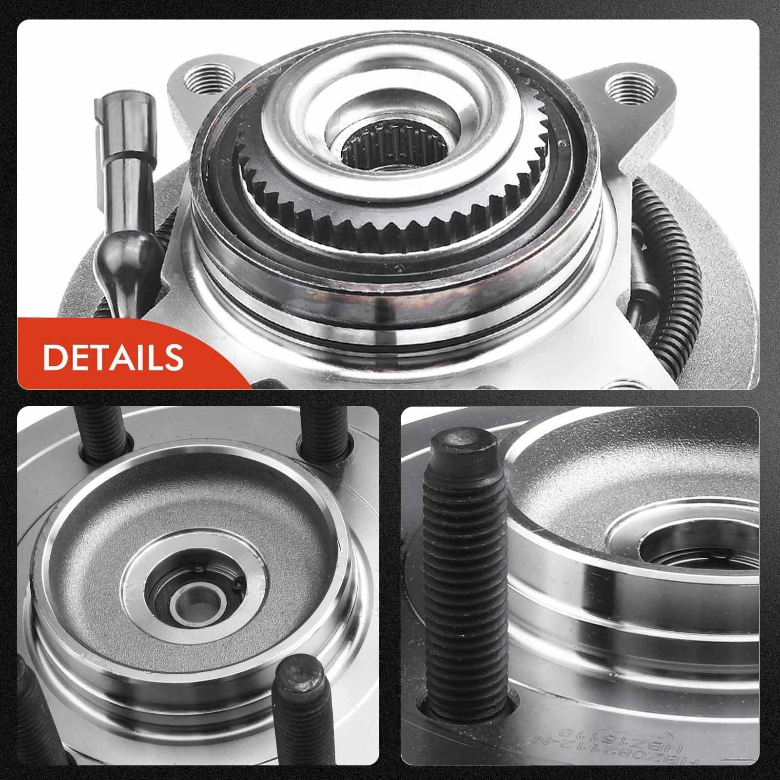 5X Rack & Pinion Hub Bearing Tie Rod End Kit for Ford F-150 (2009–2010)