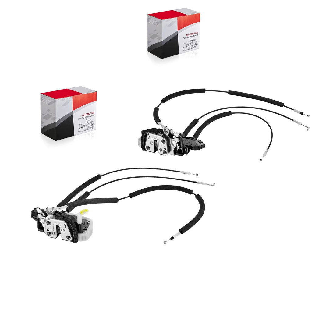 2X Door Lock Actuator Front Left & Right w/ Latch for Nissan Versa Sedan (2013–2017)