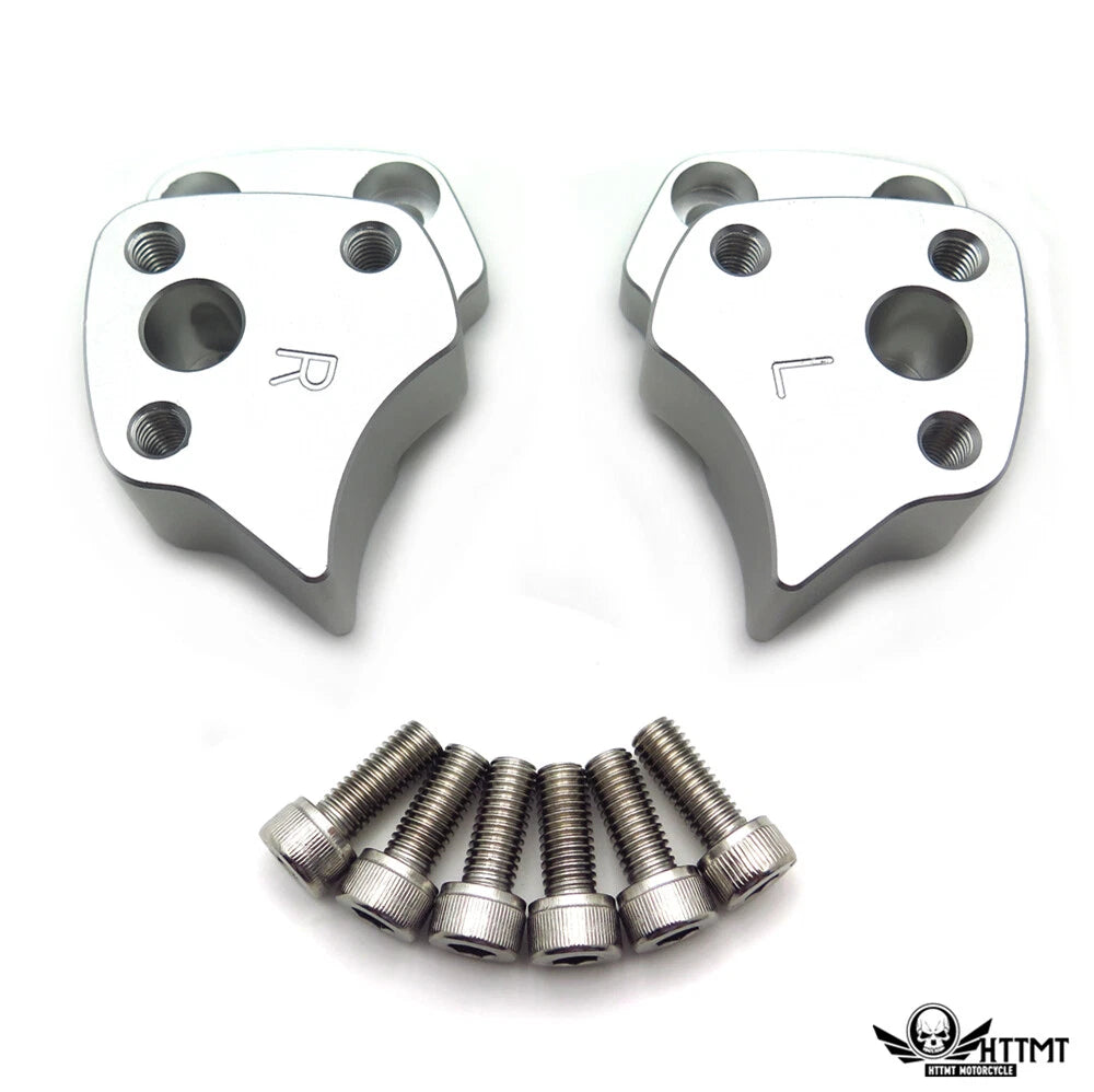 1" Up + 1.75" Back Handlebar Risers for Yamaha FJR 1300 (2001–2005)