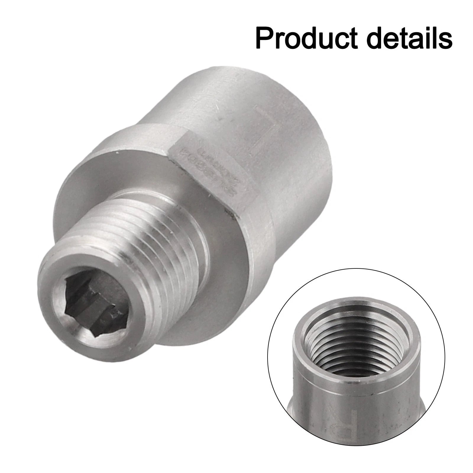 Stainless Steel Bicycle Pedal Adapter Set for