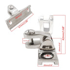 316 Stainless Steel Lightweight Mountain Seat for Boat Sunshade Canopy