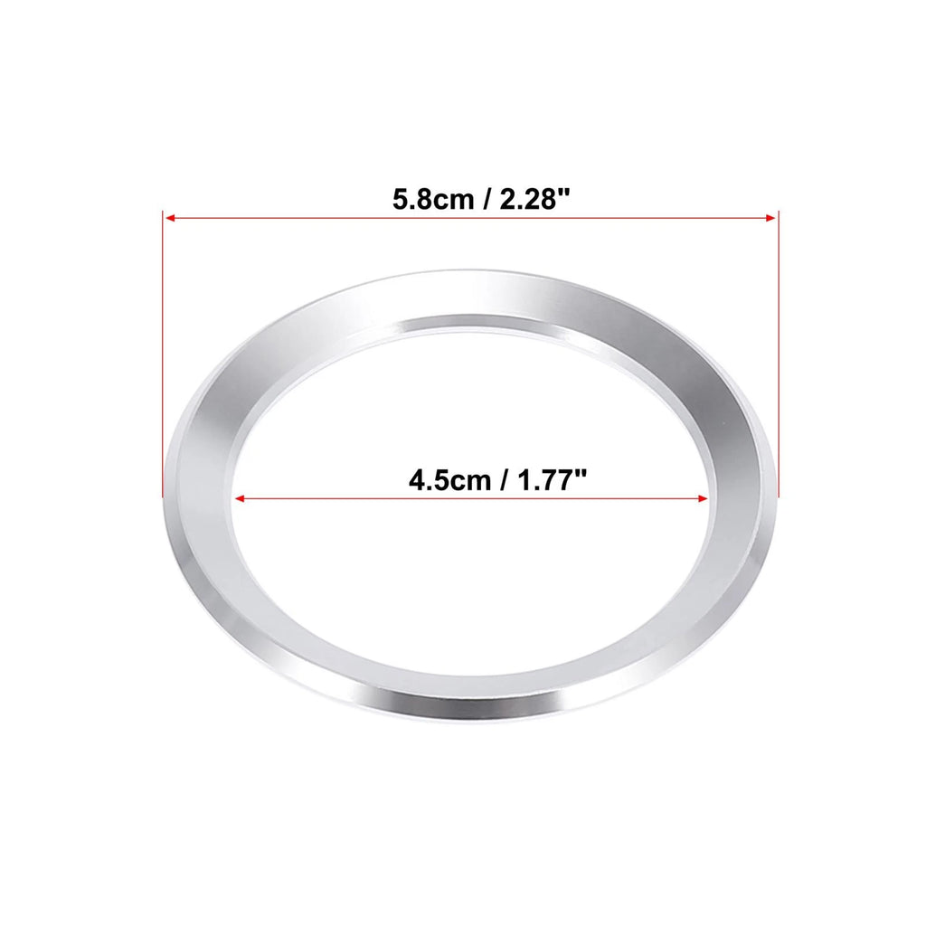 Steering Wheel Decal Cover Trim for BMW 1 3 5 7 Series X1 X3 X5 X6 (2000–2023)