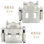 Set of 2 Front Brake Calipers with Bracket for Mazda CX-7 (2007–2012)
