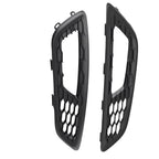 Pair Front Bumper Fog Lamp Grille Cover for Ford Focus (2015–2017) F1EJ-15A299-AB