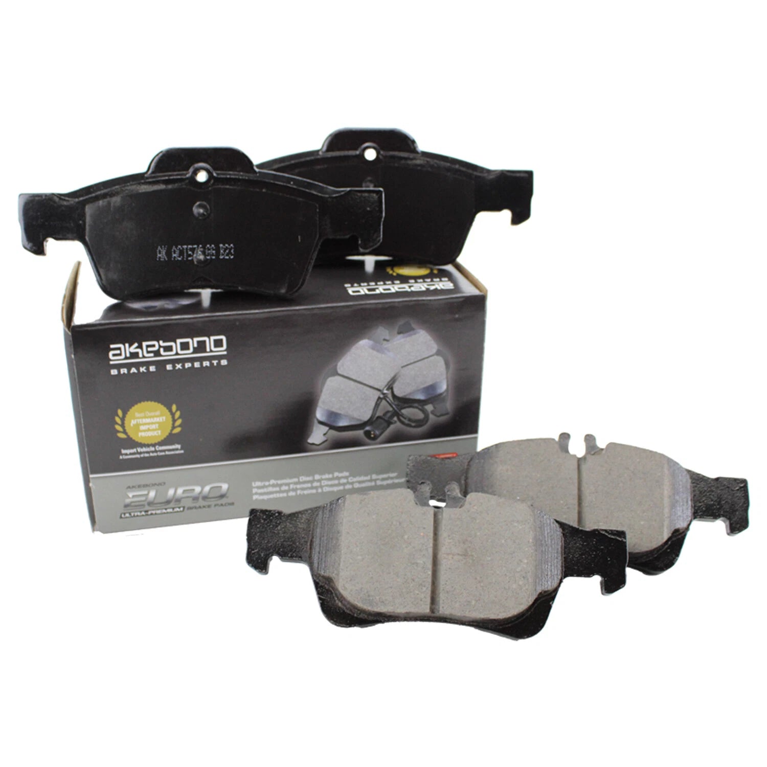 Set of 4 Rear Disc Brake Pads for Mercedes CL500 CL550 CL600 CLS500 E350 (2000–2010)