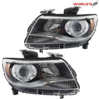 Headlight Halogen Clear Lens for Chevy Colorado LT/Z71/ZR2 (2015–2021)