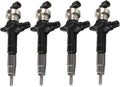 Set of 4 Fuel Injectors for Isuzu 4JJ1 4JJ1-TC 4JJ1-TCX (2000–2015)